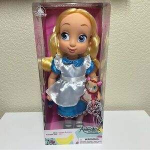 NEW✨ Disney Animators' Collection Toddler Doll 16'' Alice in Wonderland & Dinah
